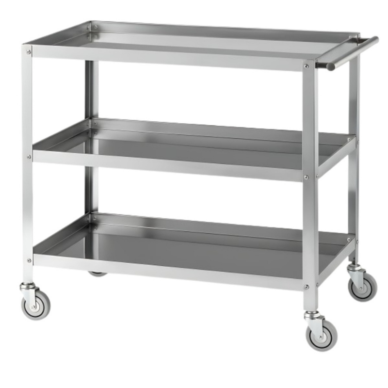 Stainless Steel Utility Trolley